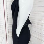 Lulus  Amelia Plunge Neck Racerback Sleeveless Maxi Dress Evening Gown Black XS Photo 6