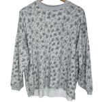 Aerie  Women’s Oversized Terry Sweatshirt Leopard Print Loungewear Cozy size S Photo 0
