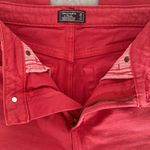 Abercrombie & Fitch Simone High Rise Ankle straight red jeans size 26/2R Photo 2