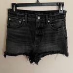 Lucky Brand Lucky Pins Black High Rise Shorts Size 26 Photo 0
