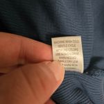 Illusion Y2K Blue Ribbed Knit Top Size 3X Clean Girl Retro Femme Photo 7