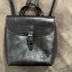 Patricia Nash - Vatoni Convertible Black Leather Backpack Photo 0