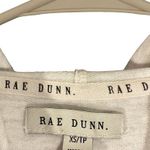 Rae Dunn Gray Graphic Be Bold Long Sleeve Hooded Pullover Sweatshirt Women Sz XS Photo 3