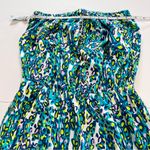 Lilly Pulitzer  Windsor Strapless Dress Coverup Sea Blue Green‎ It's A Stretch XS Photo 5