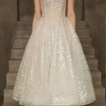 Bronx and Banco NWT Mademoiselle Bridal Midi Dress in White. Photo 14