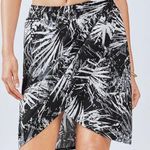 Fabletics Clarissa Black White Palm Leaf Print Pencil Skirt XS NWT Photo 0