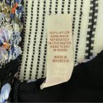 Serendipity  Floral Mini Fit & Flare Dress Large Black Pink Flower Lace‎ Ruched L Photo 8