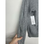 Liz Claiborne  Gray Sweater Size Large NWT $54 Retail Ribbed Knit Pullover L Photo 7
