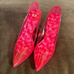 Barbie x ALDO Barbiestessy Collection Pink Translucent Pointed Toe Pumps 6.5 Photo 7