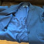 New York And Company  Black & White polkadots,1 Button Blazer SZ 14 Good Condition Photo 5