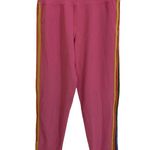 Beach Riot  Sport Legging Sadie High Waist Ribbed Leggings Hot Pink Size Large Photo 2