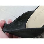 Nine West Black Rhinestone faux Suede Stiletto Heels Platform Pumps Shoes 7.5 M Photo 9