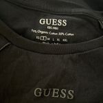 Guess Eco Katarina Embellished Crewneck Tee in Jet Black, New w/Tag $79 Photo 3