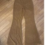 Aerie Ribbed Velvet Flare Pants Size Medium Long Photo 2