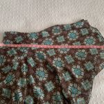 Dress Barn  Geometric Midi Skirt,‎ Green and Brown. Size: 14 Photo 6