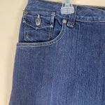 Faded Glory Vtg  20W Western Bootcut Dark Blue Denim Spandex Stretch Jean Pockets Photo 4