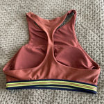 Aerie  Brown High Neck Sports Bra Size Large Photo 4