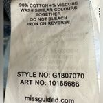 Missguided  12S straight leg denim jeans casual blue non distressed Photo 5