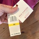 Red Carter  Indian summer side knot back scoop reversible one piece swimsuit Photo 3