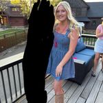 Amazon Denim bow tie dress Photo 1