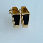 Givenchy  New York Gold Toned Clip On Vintage Earrings Photo 3
