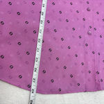 Foxcroft  Wrinkle Free Shaped Fit Pink Button-Up Shirt with Pattern‎ Size 16 Photo 6