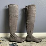 Guess Grey Somers OTK Suede Boots Photo 1