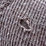 Sundance Snowflurries Thermal Floral Embroidered Crew Neck Knit Coral Medium Orange Photo 3