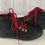 Keds Scout Ankle Sneaker Boot Black Waterproof Leather Red Laces Women’s Size 6 Photo 13