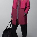 Lululemon  Maroon Burgundy Berry Cocoon Coat Jacket Womens Size M Photo 1