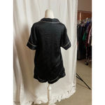 Victoria's Secret Women's  Black Pink Satin Pajama Set S Top M Bottoms Photo 1