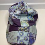 Donna Sharp Baseball Cap patchwork blue paisley print Photo 1