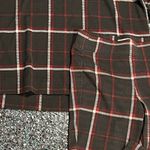 Loft Brown & Red Plaid 2 Piece Women’s Shirt & Pants Pajama Set Size XS Photo 1