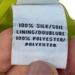 Diane Von Furstenberg  Dora Silk Faux Wrap Dress Size 2 yellow black long sleeve Photo 11