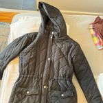 Brave Soul  Black Puffer Jacket with Quilted Design Photo 1