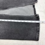 Good American  Front Slit Women's Black Denim Skirt Size 10/30 Photo 6