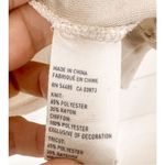 American Eagle  Outfitter Women's Boho Embroidered Short Sleeve Shirt Tan Small Photo 5