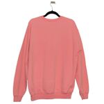 Sporty & Rich 100% Cotton Pink Crewneck Sweatshirt Size Large Made in USA Photo 3