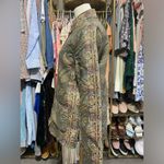 Koret Blazer jacket Vintage Green Paisley Size PM Petite Medium Photo 1