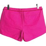 Lilly Pulitzer Shorts Women 0 Bright Pink Adie Bubbly Chino Fringe Trim Colorful Photo 1