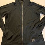 Victoria's Secret VTG Victoria’s Secret Ombré Silver Sequin Angel Wings Zipup Hoodie Sweatshirt Photo 3