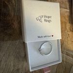 Paw‎ Print Dog Cat Heart Adjustable Ring Womens I Love You Ring Silver Photo 1