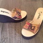 Anthropologie Seychelles around the world platform wedge… Photo 0