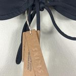 SKIMS  NWT Long Sleeve Strapless Bikini Top in Onyx Photo 5