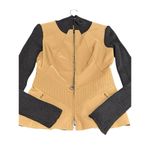 GATTINONI Women's Size 6 US Jacket Fitted Silhouette Wool Knit Sleeves #N5 Photo 1