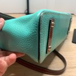 Dooney & Bourke Lexington Blue Aqua Pebbled Leather Double Handles Tote Bag Photo 6
