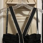 Black Sequin Sheath Cocktail Dress Size 8 Photo 2