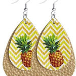 3/ $15 Brand New Faux Leather Earrings Photo 0