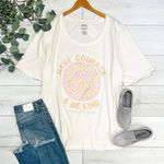 Simply Southern * OS "Have courage and Be Kind" Tee - VANILLA ACID Photo 0