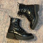 Steve Madden Black Crocodile-Embossed Men's Boots Photo 5